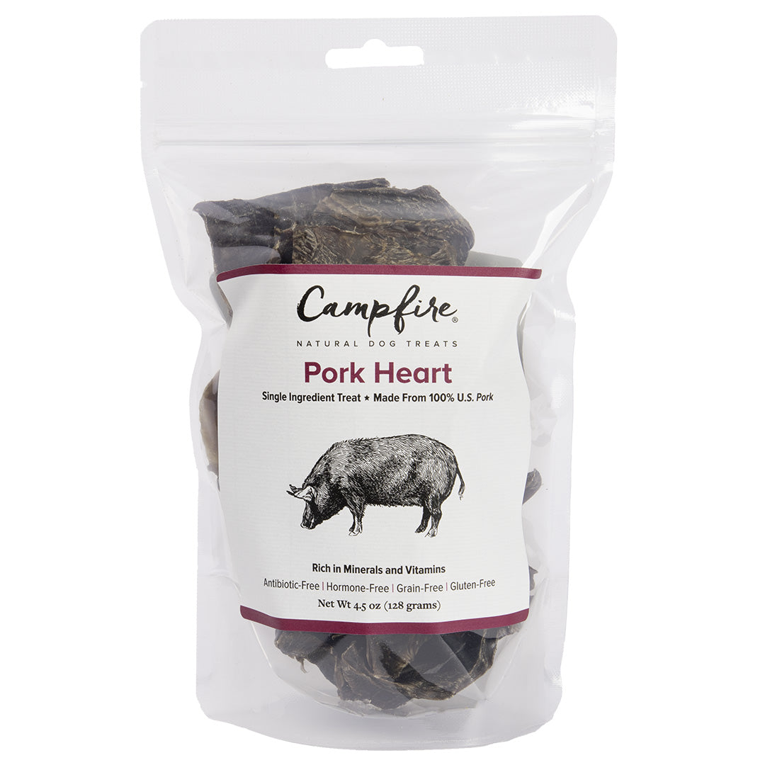 Pork Heart for Dogs Made in the USA