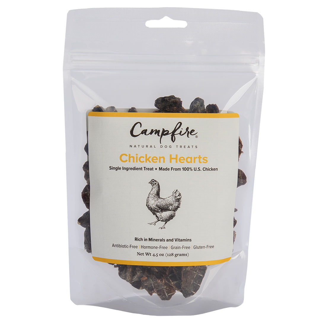 Chicken Hearts for Dogs Made in USA