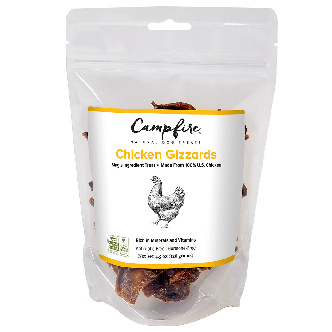 Chicken Gizzards for Dogs Made in USA