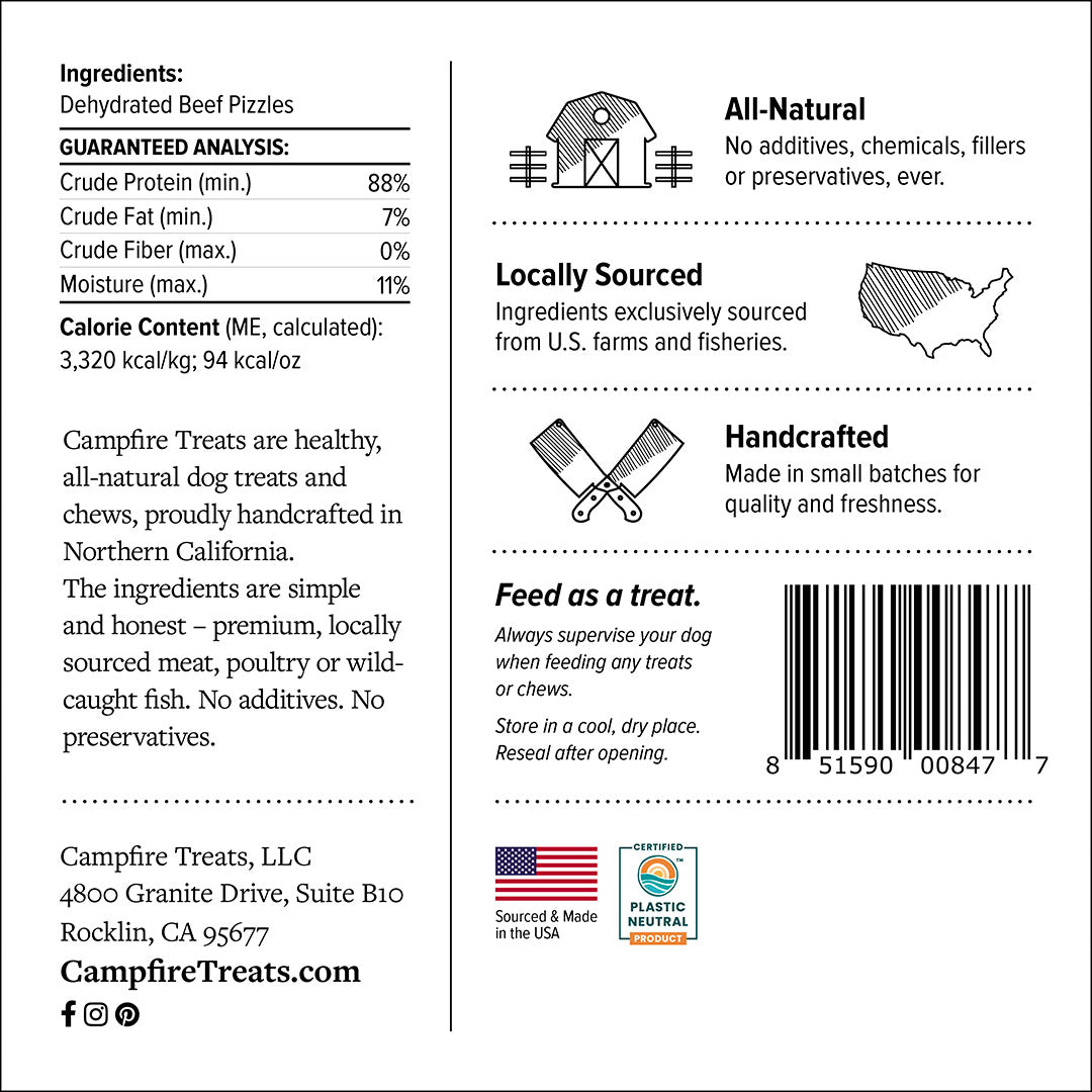 Jumbo Bully Sticks | 4-6 Inch | Odor-Free & Made in the USA | Label