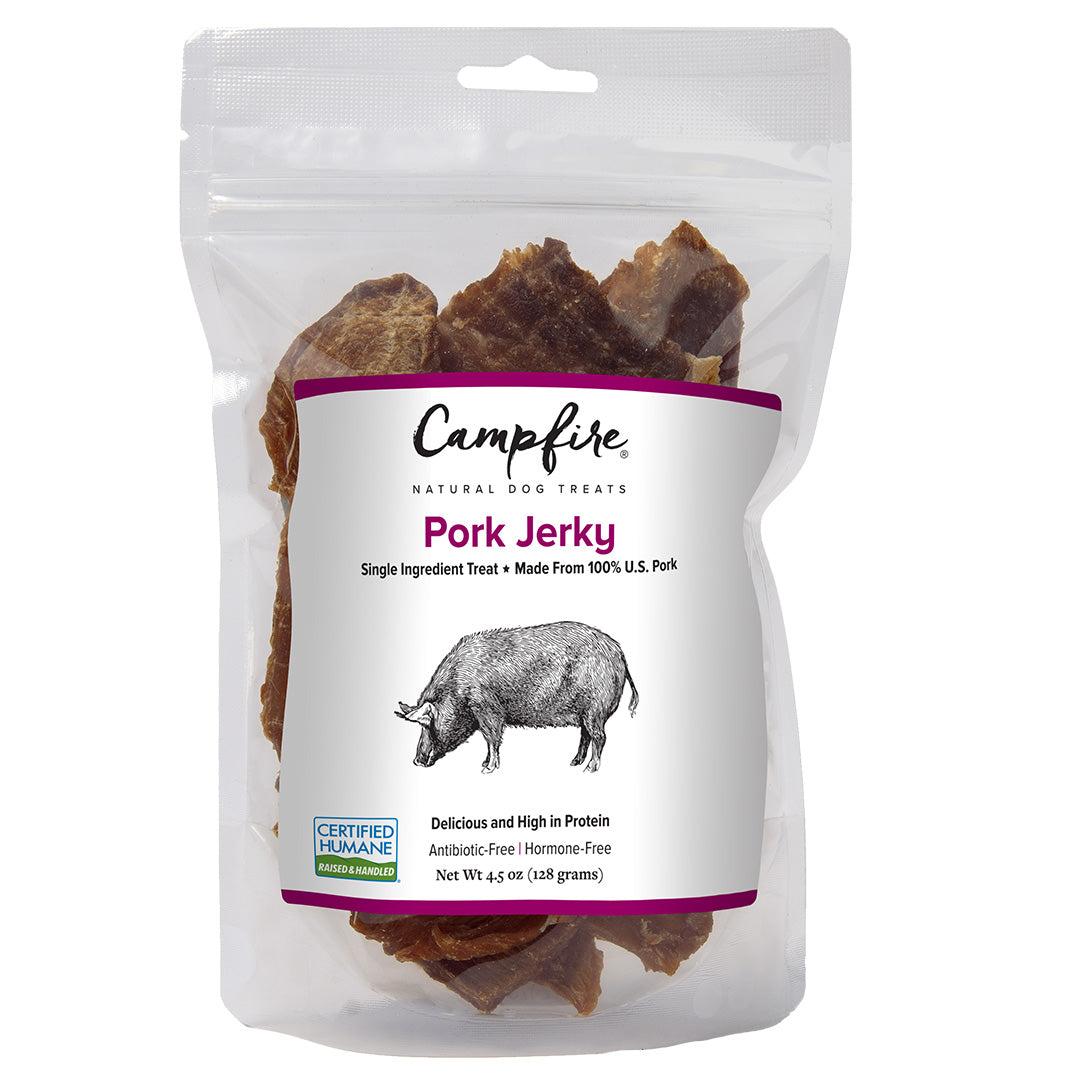 Pork Jerky for Dogs Made in USA