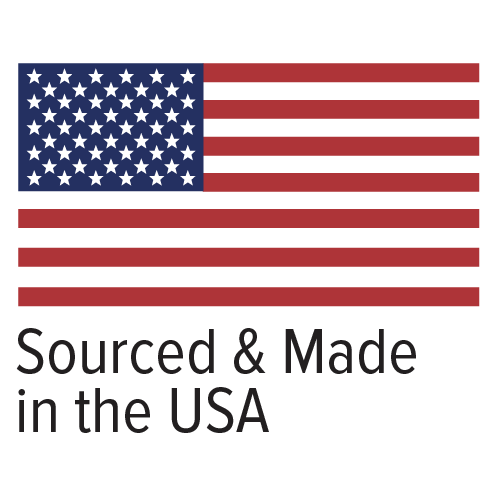 Sourced and made in the USA