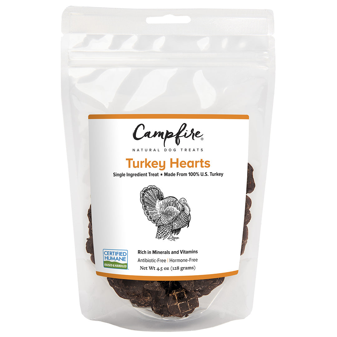 Turkey Hearts for Dogs Made in USA