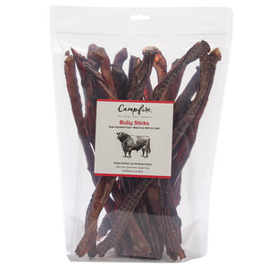 Odor-Free Bully Sticks for Dogs | 12 to 14 Inch | Pack of 20