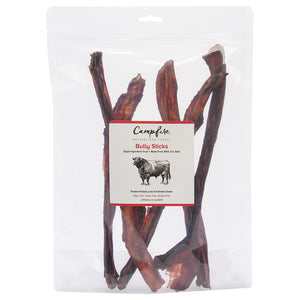 Odor-Free Bully Sticks for Dogs | 12 to 14 Inch | Pack of 5