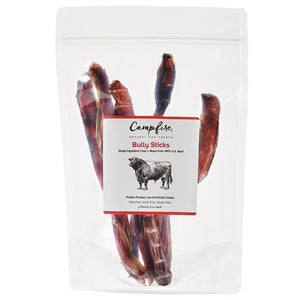 Odor-Free Bully Sticks for Dogs | 8 to 10 Inch | Pack of 5