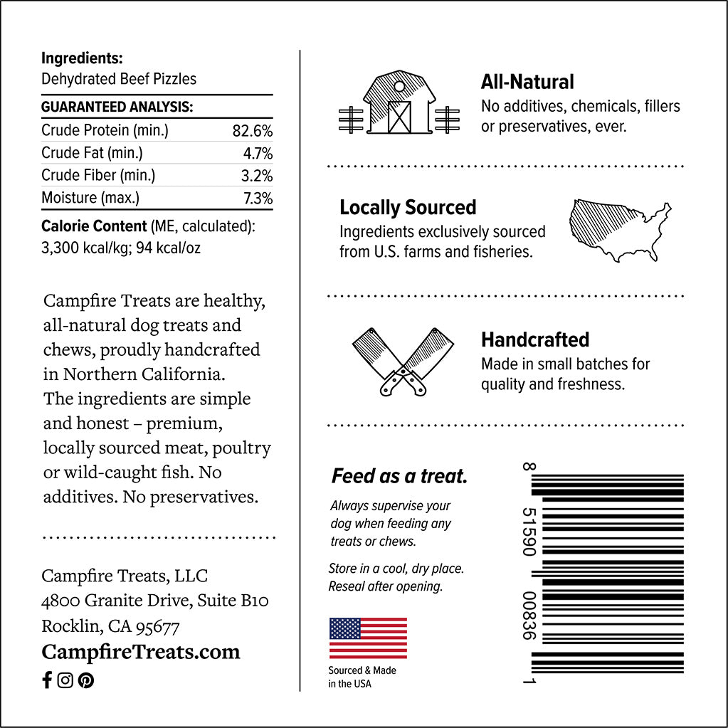 Odor-Free Bully Sticks | 12 to 14 Inch | Label