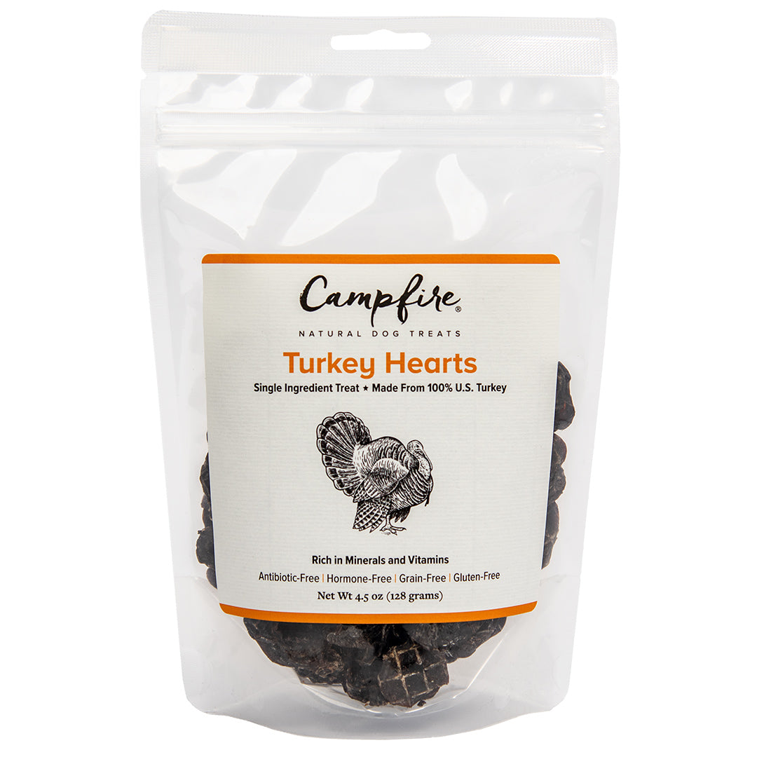 Turkey Hearts for Dogs Made in USA