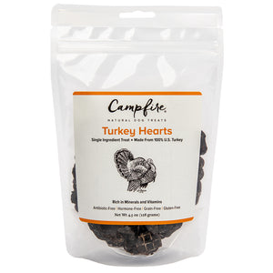 Turkey Hearts for Dogs